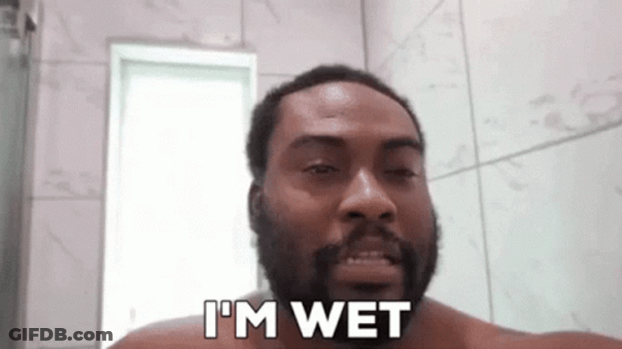 Evanito I'm Wet GIF