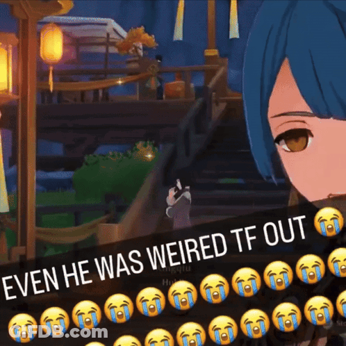 Even He Was Weird TF Out Game GIF