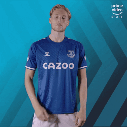 Everton FC Lewis Gibson GIF