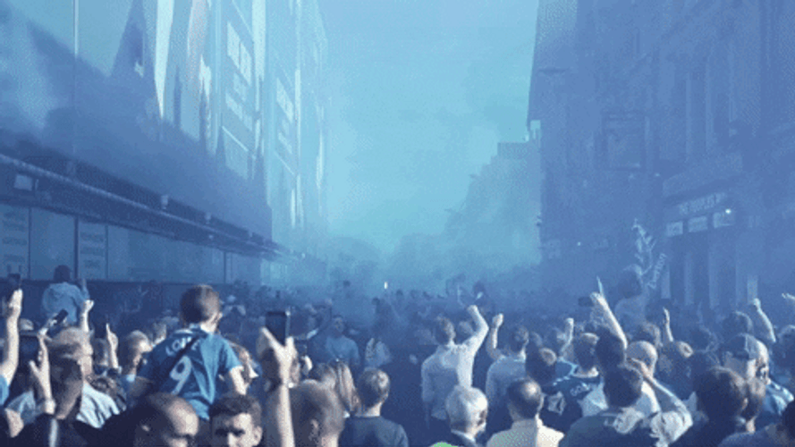 Everton Fc Outside Stadium GIF