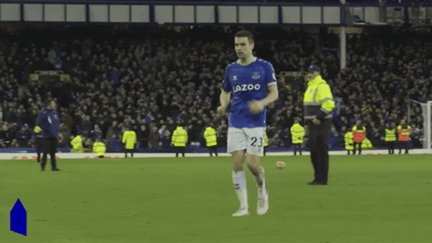Everton Fc Séamus Coleman Blowing Kiss GIF