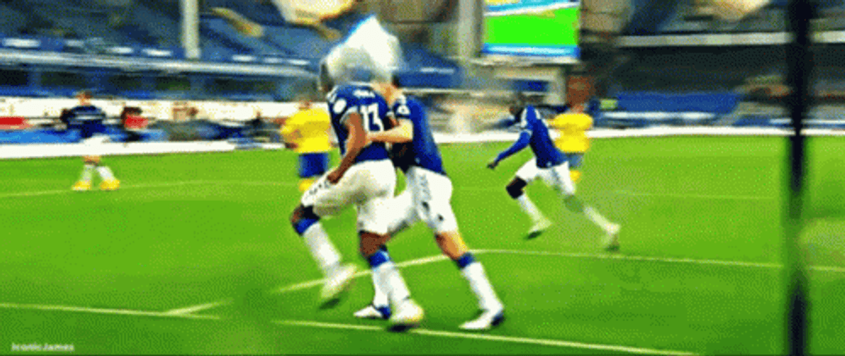 Everton Fc Yerry Mina GIF