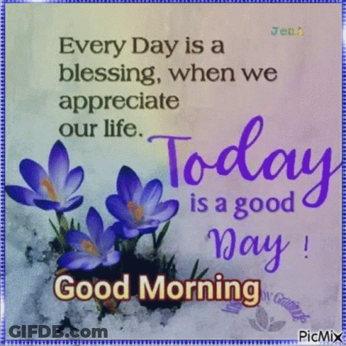 Every Day Is A Blessing GIF