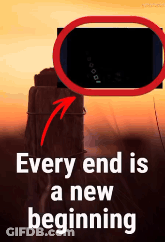 Every End Is A New Beginning Poster GIF