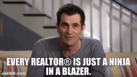 Every Realtor Is Just A Ninja In A Blazer GIF