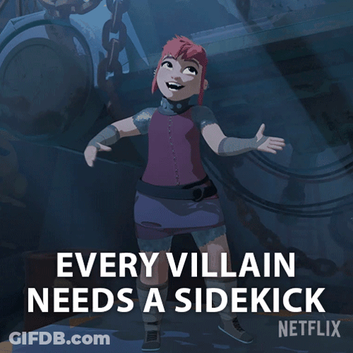Every Villain Needs A Sidekick Nimona GIF