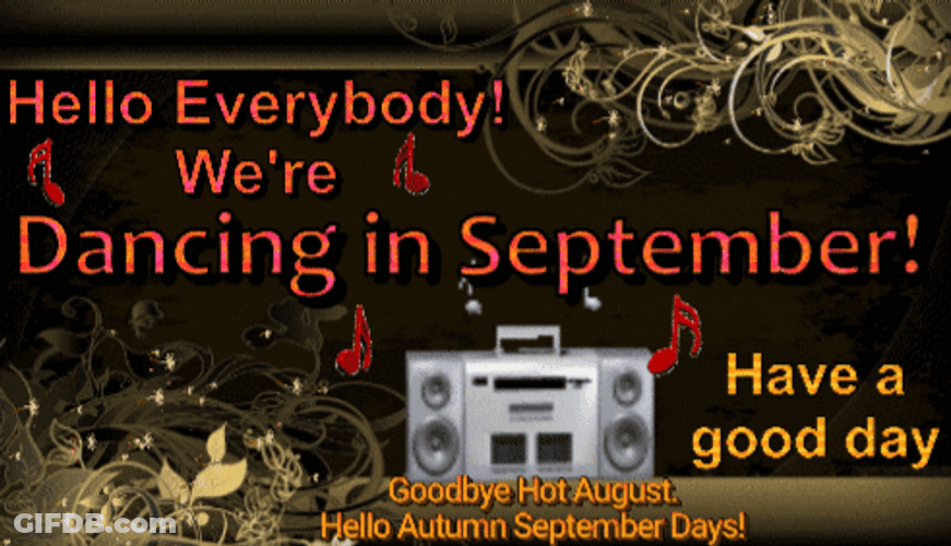 Everybody Dancing In September GIF