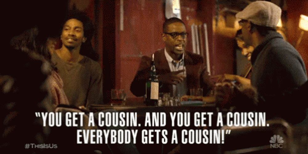 Everybody Get A Cousin Happy Cousins Day GIF