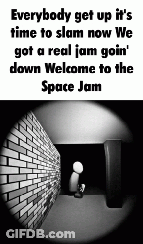 Everybody Get Up It's Time To Slam Space Jam GIF