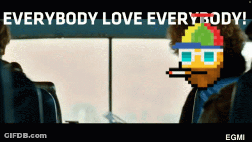 Everybody Love Everybody Poster GIF