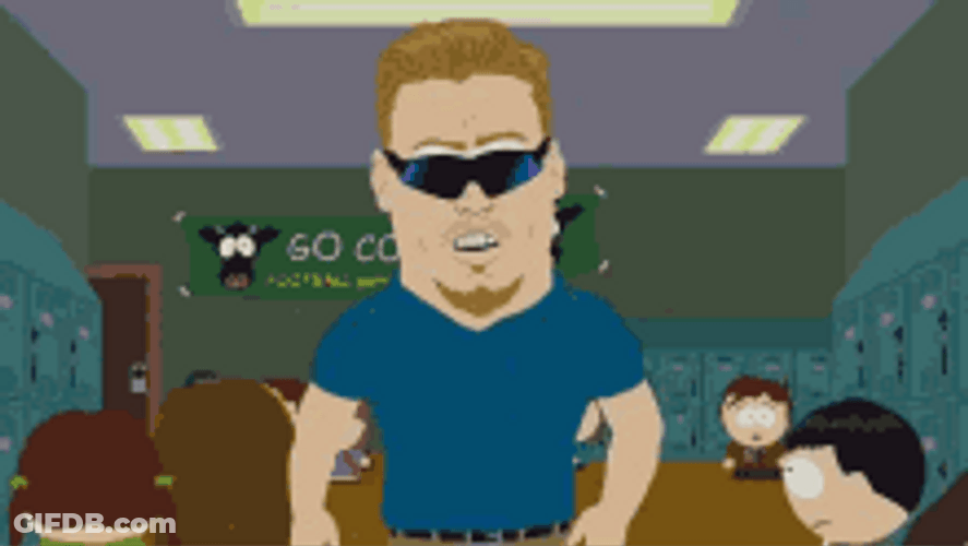 Everyone Staring At PC Principal GIF