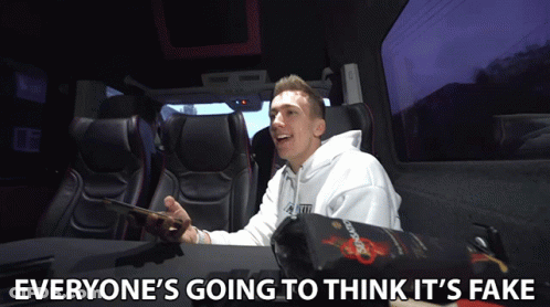 Everyones Going To Think Its Fake No One Is Going To Believe Us GIF