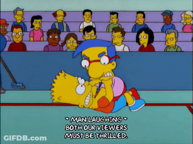Everything Coming Up Milhouse And Bart Fighting GIF