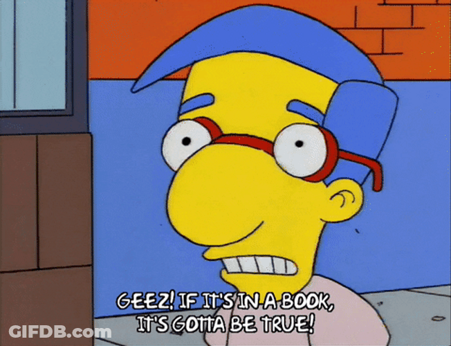 Everything Coming Up Milhouse Talking GIF