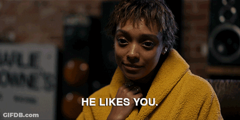 Everything Everywhere All At Once He Likes You GIF