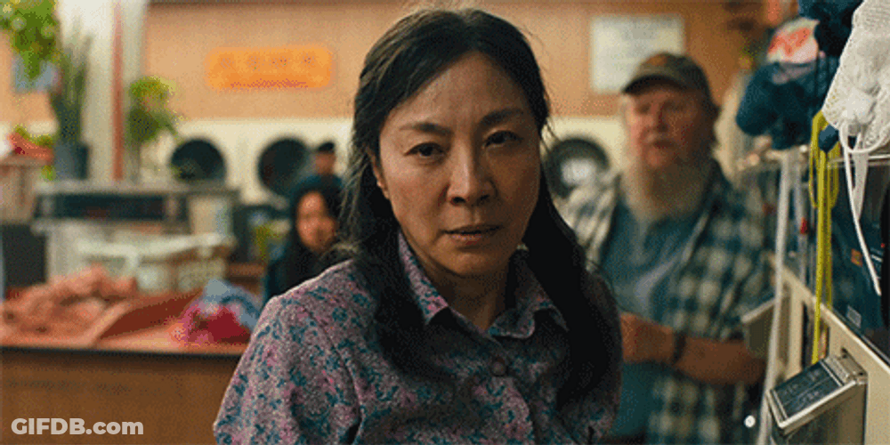 Everything Everywhere All At Once Michelle Yeoh Angry GIF