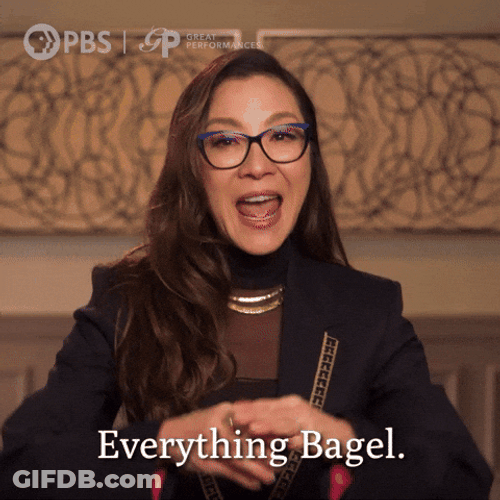 Everything Everywhere All At Once Michelle Yeoh Kung Fu Everything Bagel GIF