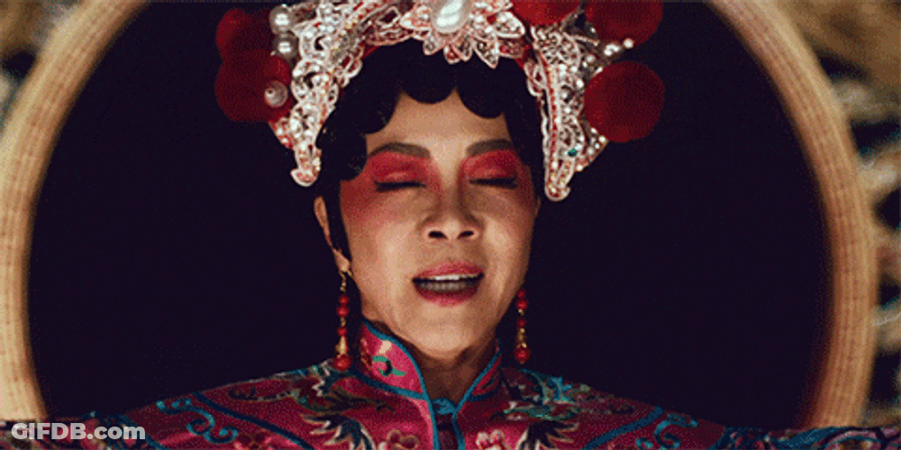 Everything Everywhere All At Once Michelle Yeoh Open Mouth GIF