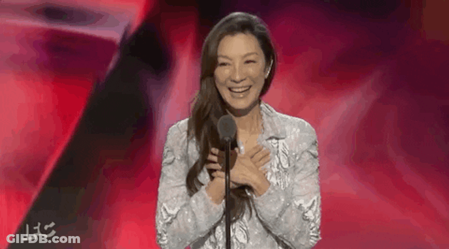 Everything Everywhere All At Once Michelle Yeoh Wave Hands GIF