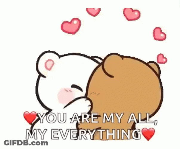 Everything Milk And Mocha Bear Kissing GIF