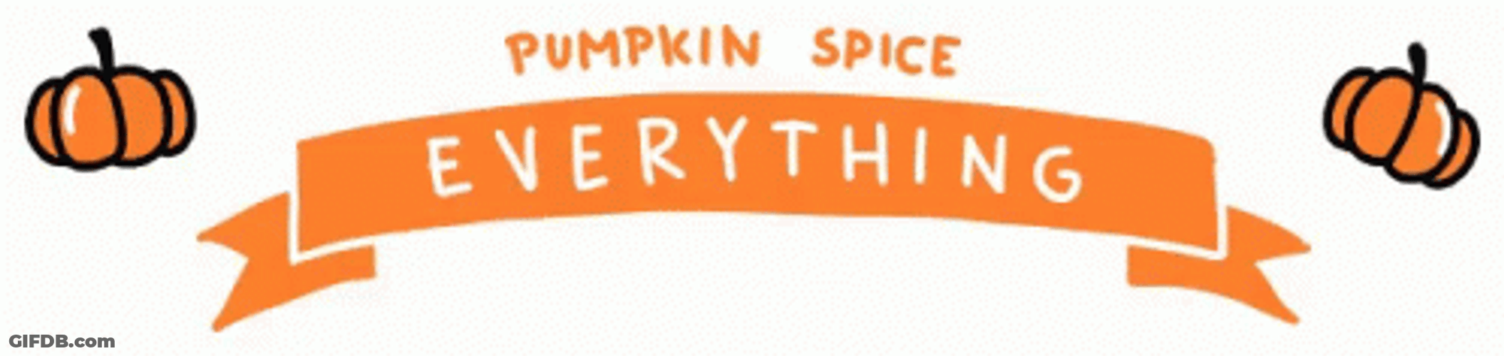 Everything's Nice With Pumpkin Spice GIF