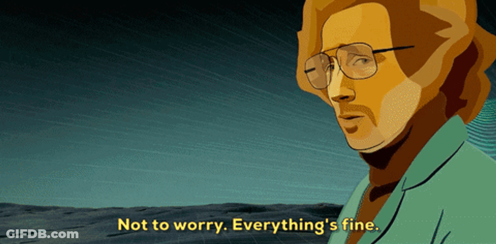 Everythings Fine Animated Dr Roberts GIF