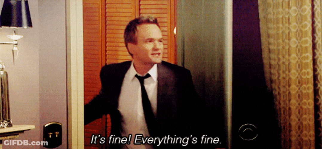 Everythings Fine Barney Stinson GIF