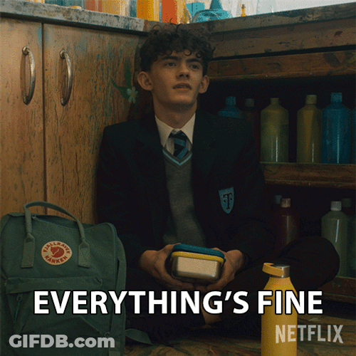 Everythings Fine Charlie Spring Heartstopper GIF