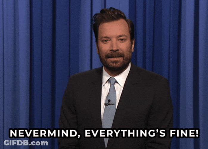 Everythings Fine Jimmy Fallon GIF
