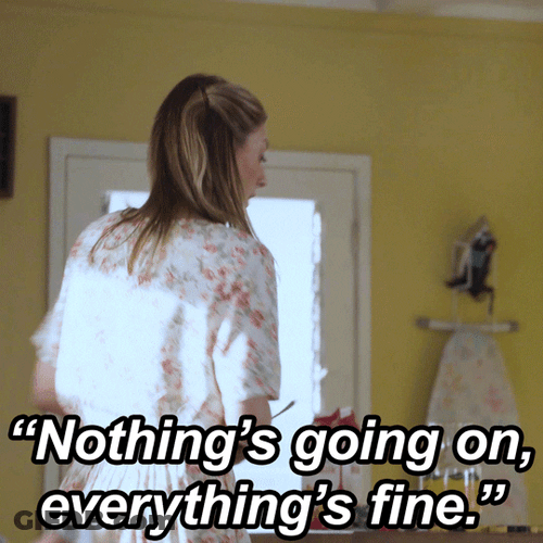 Everythings Fine Mary Cooper Young Sheldon GIF
