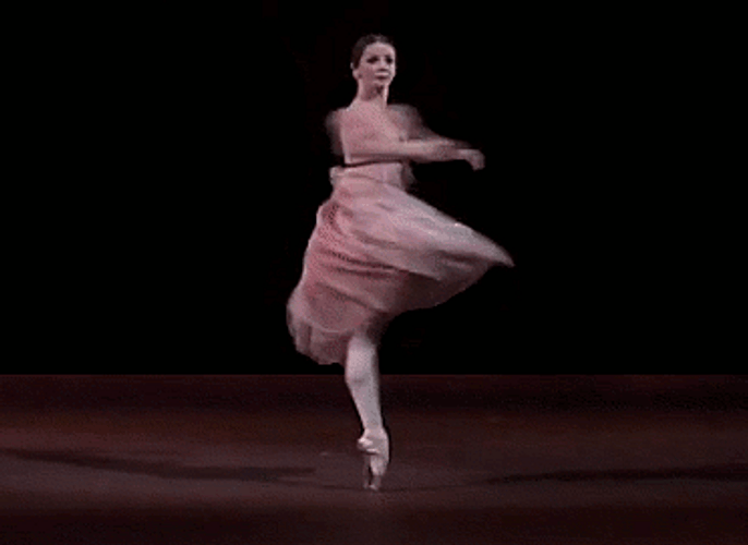 Evgenia Obraztsova Ballet Pirouette GIF