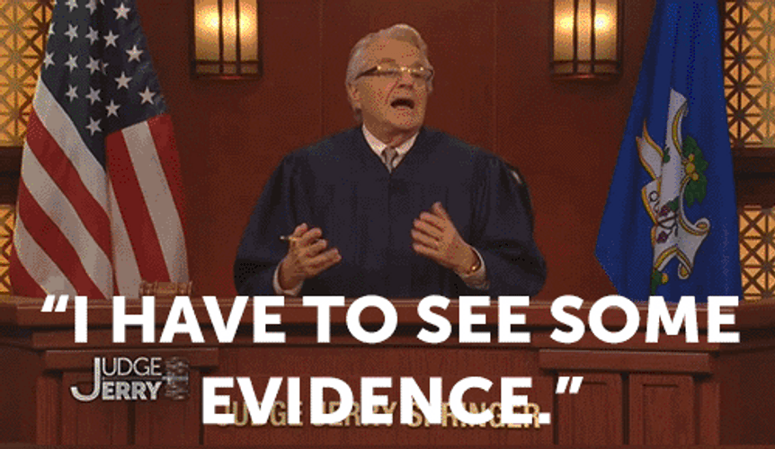 Evidence Jerry Springer GIF