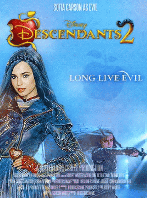 Evie Descendants 2 Disney Movie Poster GIF