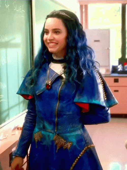 Evie Descendants Sweet Princess Smile GIF