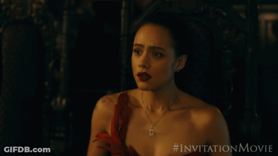 Evie Nathalie Gasp Invitation GIF