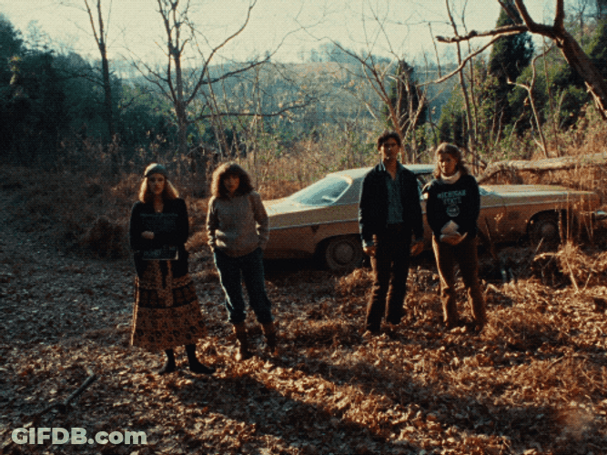 Evil Dead Woods Scene GIF