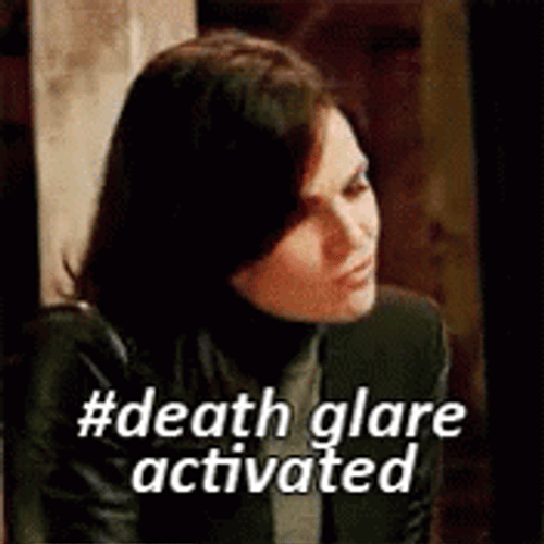 Evil Eye Death Glare Activated GIF