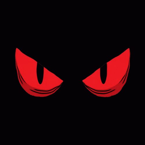 Evil Eye Ghost Dark Cartoon GIF