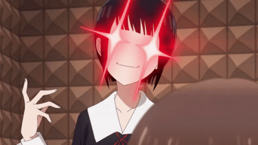 Evil Eye Kaguya Love Is War GIF