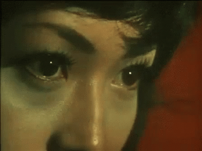 Evil Eye Laser Triggered Girl GIF