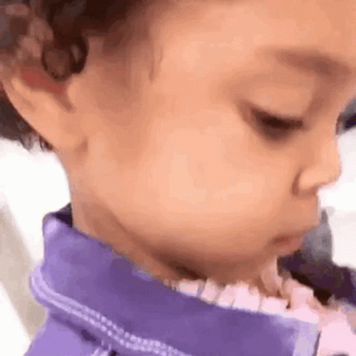 Evil Eye Little Black Girl GIF