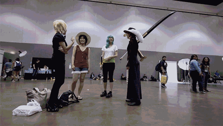 Evil Eye Luigi Kart Cosplay GIF