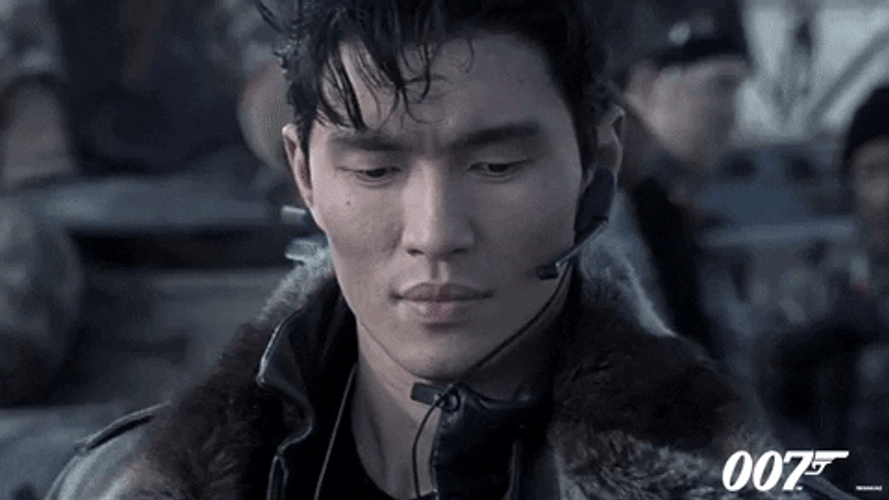 Evil Eye Rick Yune James Bond GIF