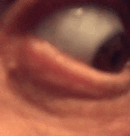 Evil Eye Roll Dramatic Close-Up GIF