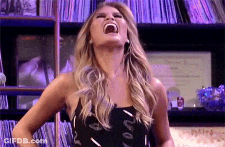 Evil Laugh Chrissy Teigen GIF