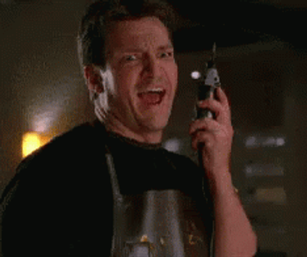Evil Laugh Nathan Fillion Castle GIF