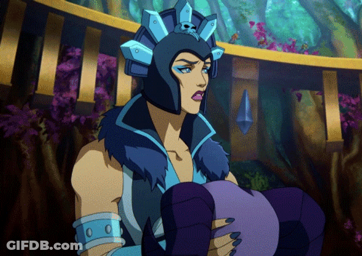 Evil-Lyn Fictional Character Disappear GIF