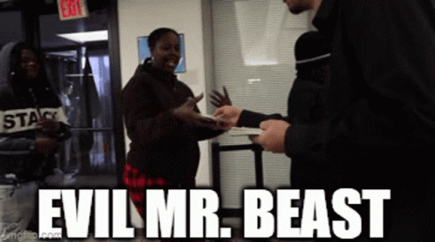 Evil Mr Beast Meme GIF