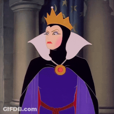 Evil Queen Snow White Seven Dwarfs GIF
