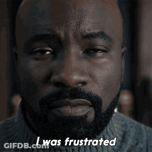 Evil Series I Was Frustrated GIF